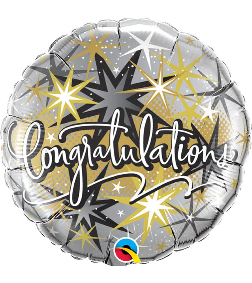 Congratulations Elegant Foil Balloon