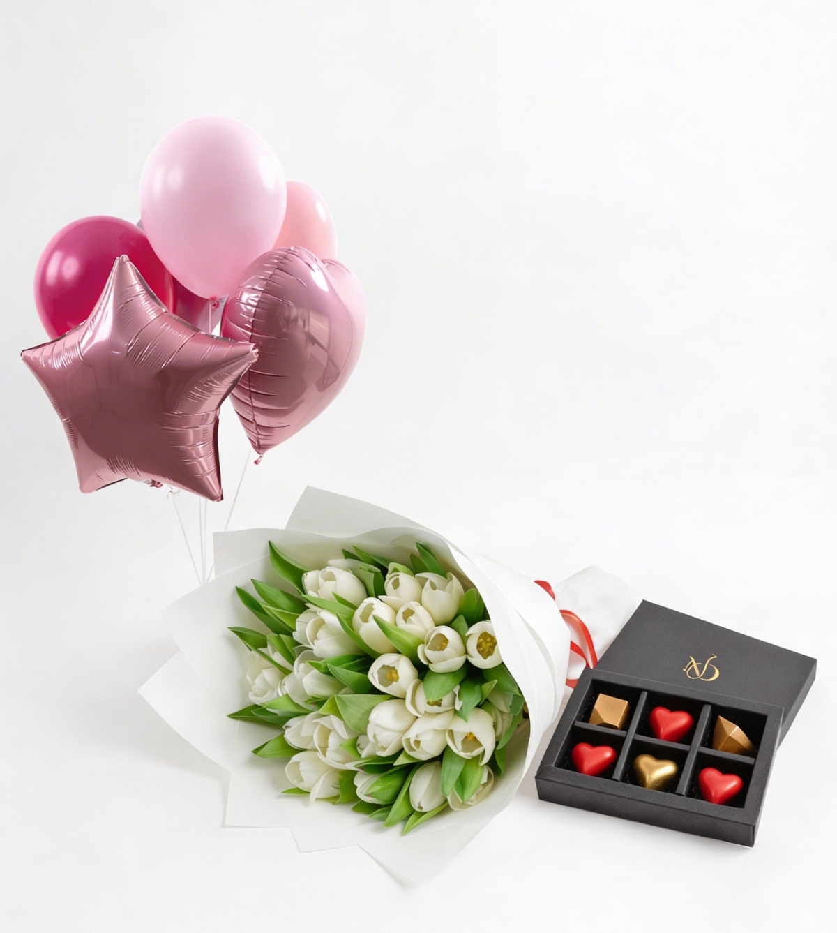 White Tulip Chocolate Bundle