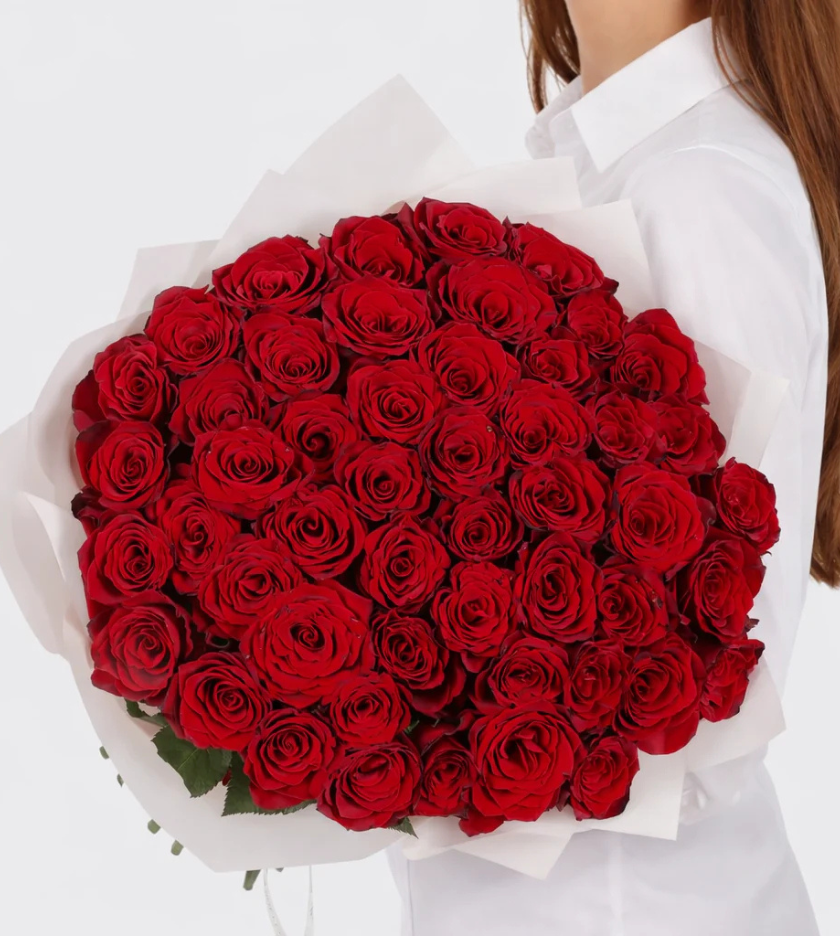 50 Red Roses