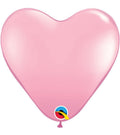 Heart Rubber Pink Balloon