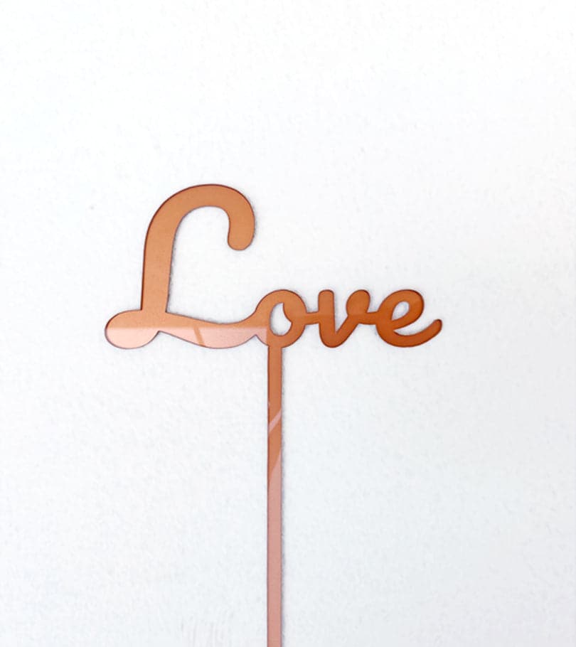 Love Topper for Flowers