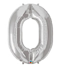 Super Shape Number 0 Foil Balloon