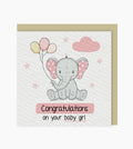 Congratulations On Your Baby Girl Premium Card