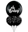 Gender Reveal Giant Question Mark Balloon Bouquet