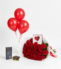 50 Red Roses Love Bundle