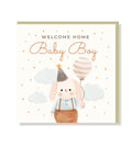 Welcome Home Baby Boy Premium Card